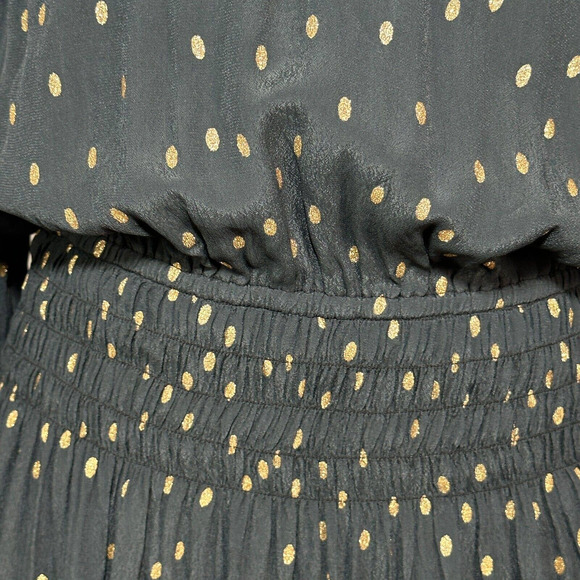 Velvet by Graham & Spencer Felicity Long Sleeve Boho Dress Charcoal Women S NWOT - Picture 9 of 10